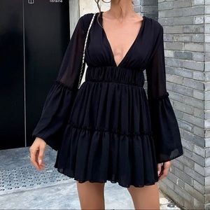 Frill Ruffle dress NWOT